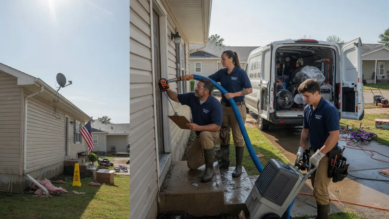 Ceiling Water Damage Restoration in Port William, OH near me